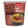 212 Main 1.8 oz Spicy Beef Flavor Ramen Noodle Soup Cup – Pack of 6