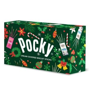 Glico Pocky Holiday Flavors Variety Pack, 10 Pack | Assorted Festive Chocolate Biscuit Sticks | Limited Edition Seasonal Treats